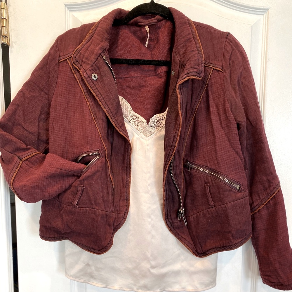 Free People Moto Jacket